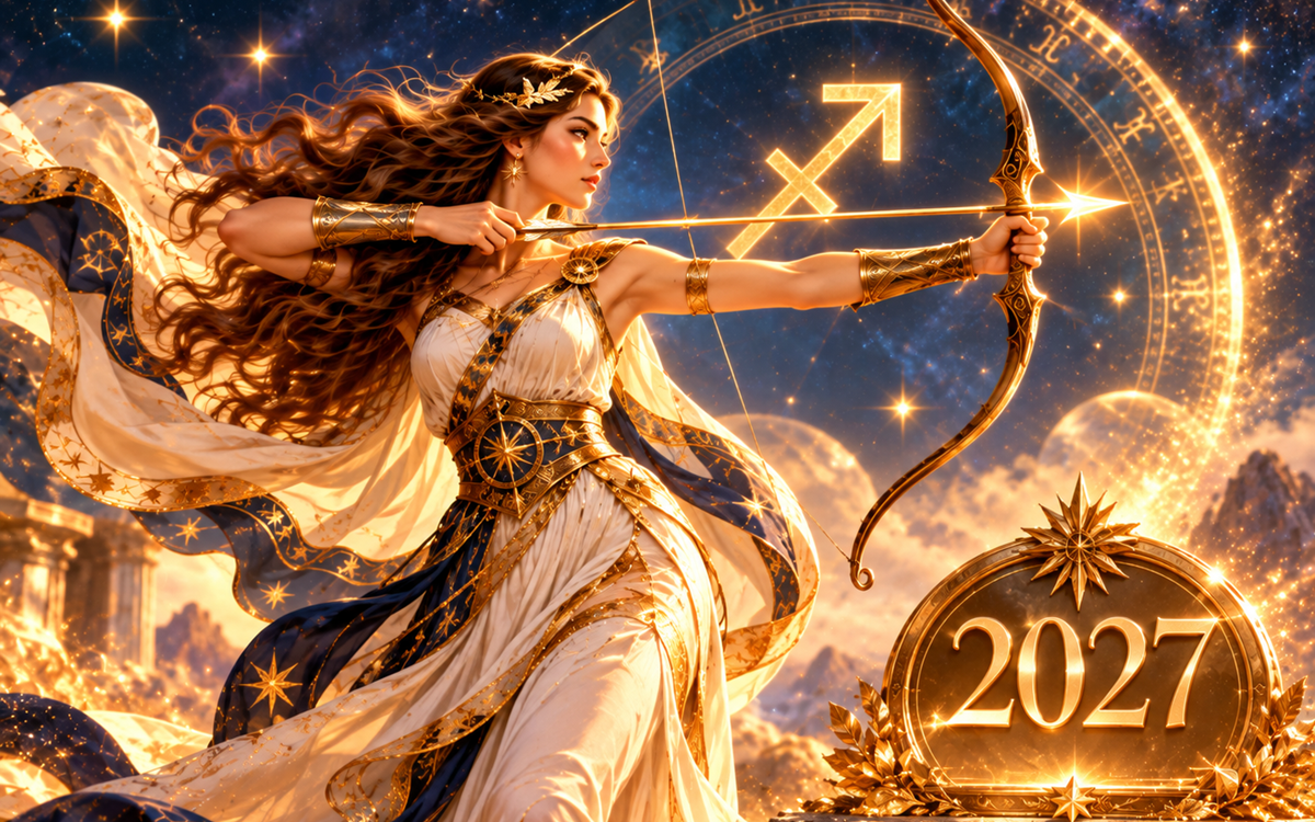 Horoscopul anului 2027 pentru Săgetător. Strălucești mai tare ca oricând, nu te mai atinge nimic