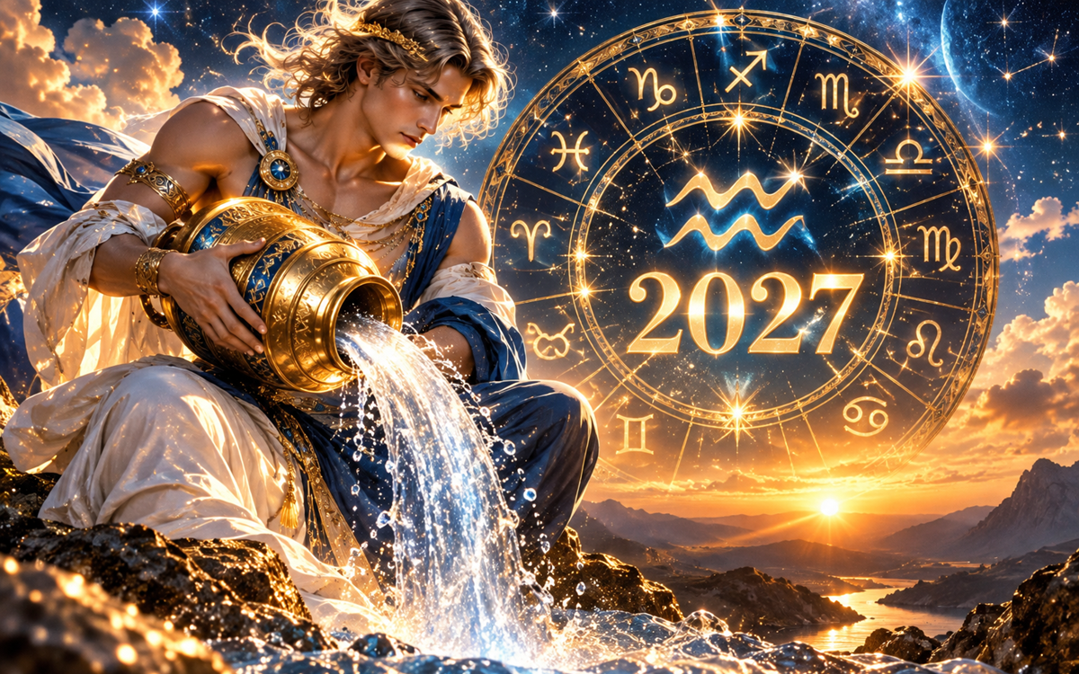 Horoscopul anului 2027 pentru Vărsător. Nimic nu este imposibil, dacă vei dori cu adevărat