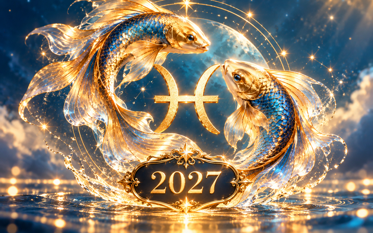 Horoscopul anului 2027 pentru Pești. Doar cerul este limita, ești de neoprit