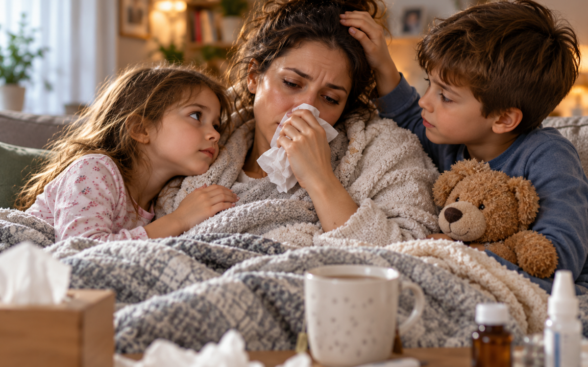 Când mama se îmbolnăvește, cine are grijă de copil? Ce se întâmplă în familiile în care totul depinde de un singur om: MAMA