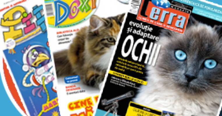 Au aparut revistele Terra Magazin, Doxi si Pipo de mai!