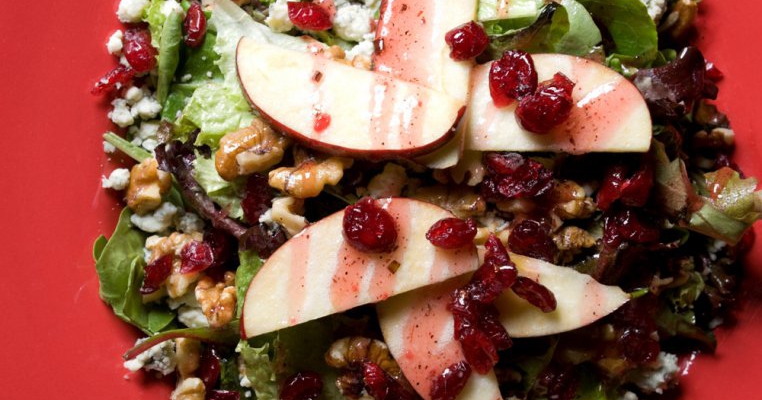 Salata de fructe cu gorgonzola