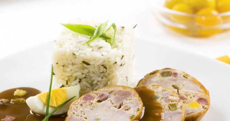 Rulada de carne de vita