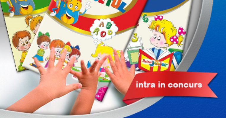 Castiga unul dintre cele 5 pachete cu carti pentru copii, oferite de editura Meteor Press
