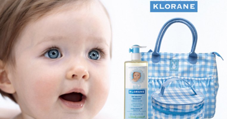 Castiga produse Klorane Bebe pentru copilul tau, in valoare totala de 450 de lei