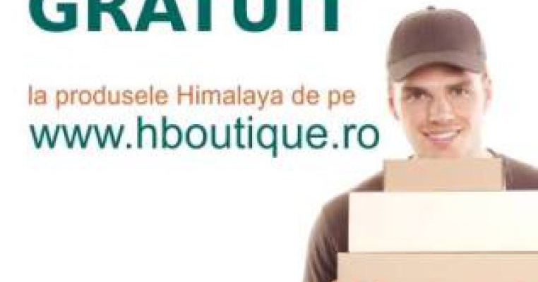 Livrare gratuita pentru produsele Himalaya pana pe 6 octombrie