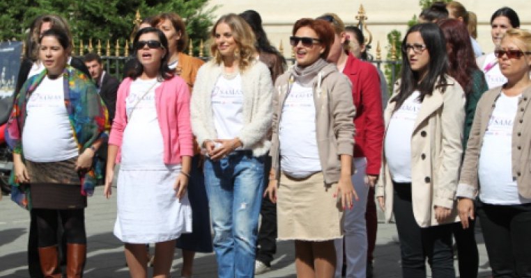 Jojo sustine programul SAMAS printr-un moment de arta stradala inedit