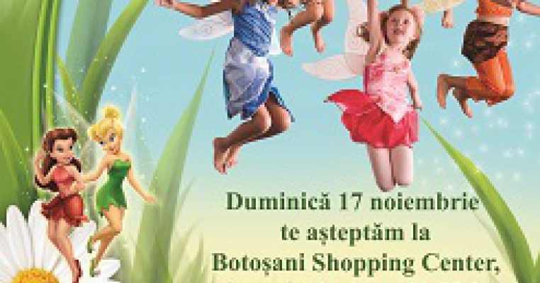Duminica, eveniment Zanele Disney pentru copii la Botosani Shopping Center