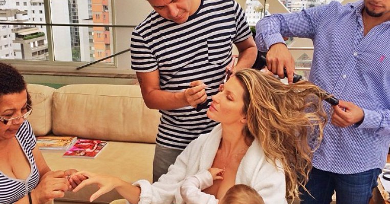 Gisele Bundchen face alaptarea cu adevarat glamorous