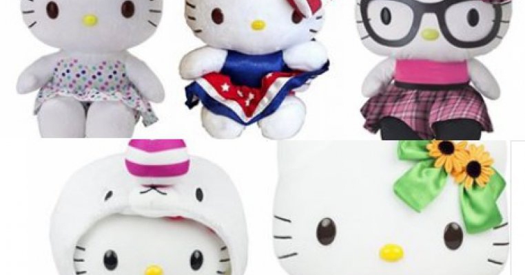 Castiga 5 mascote Hello Kitty