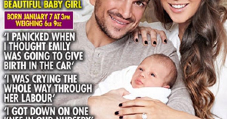 Peter Andre si iubita lui fac publice primele poze cu fetita lor si anunta logodna!