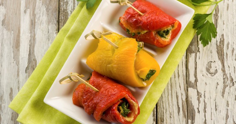 Aperitiv cu ardei gras si ansoa