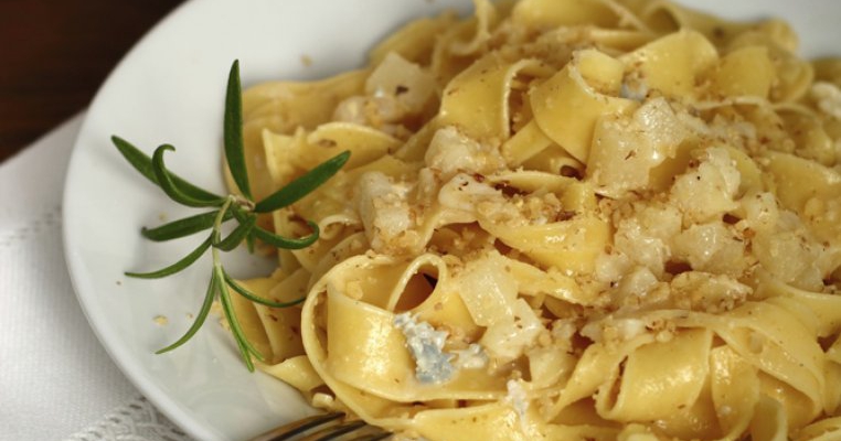 Pappardelle al gorgonzola
