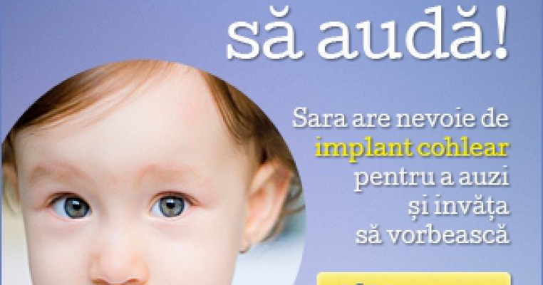 Si tu poti sa o ajuti pe Sara sa auda