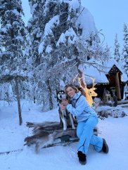 Andreea Ibacka și Cabral, vacanță superbă cu copiii în țara lui Moș Crăciun. Namiko și Tiago au fost foarte fericiți
