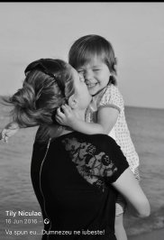 Tily Niculae și Sofia. „Înainte de orice notă, orice clasament sau orice admitere, pentru mine ai fost și vei rămâne copilul pe care îl iubesc fără condiții”