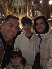 Dinu Maxer și Andreas. „ Când termină cu examenele, fiul lui Dinu va veni să petreacă alături de noi vacanța de vară”