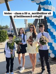 Clopoțelul de început de an școlar a sunat și pentru copiii vedetelor. Anca Serea este foarte ocupată!