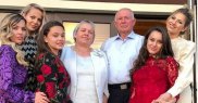 Lidia Buble și familia ei: provine dintr-o familie cu 11 copii.