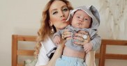 Alina Tănasă și fiul ei 