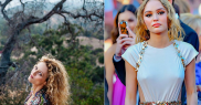5. Lilly Rose Depp și Vanessa Paradis