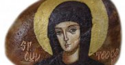 Sfânta Teodora s-a retras în munți pentru rugăciune