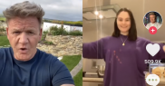 Gordon pare complet nemulțumit de cum gătește fiica lui, Holly