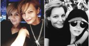 Karina seamănă leit cu mama ei