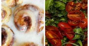Are un meniu variat, profitând de bogăţia de legume de la ferma sa