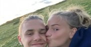 Şi-au făcut multe poze în timpul unei plimbări prin regiunea Cornwall