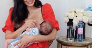A menţionat că alăptează şi că nu a ţinut vreo dietă