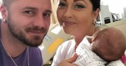 Cea de-a două fiică a ei s-a născut anul trecut