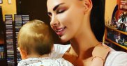 Lavinia este o mamă devotată