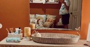 A arătat câteva imagini din camera fetiţei
