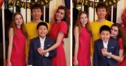 Monica Gabor, prima fotografie de familie alături de Mr. Pink, fiul lui și Irina Columbeanu