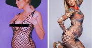 Emily Burghelea a pozat nud