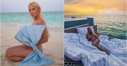 Sînziana Sooper a anunțat sexul copilului cu o poză senzuală din Maldive