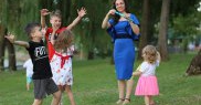 Nu a ezitat să spună că şi-ar mai dori un copil