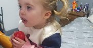 Ella a avut probleme de sănătate încă din primele zile de viață