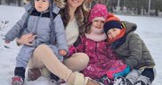 Mirela Vaida adoră să petreacă timp cu copiii ei