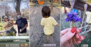 Andreea Bănică a mizat pe plimbările în parc