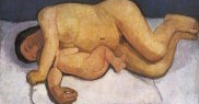 Paula Modersohn-Becker, Mamă culcată și copil, 1906