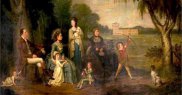 David Allan, John Francis 7th Earl of Mar at Alloa House, 1783,