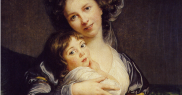 Elisabeth Louise Vigée Le Brun, Autoportret cu fiica ei Julie, 1786