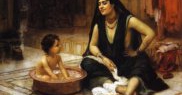 Frederick Arthur Bridgman, Îmbăiere, 1890
