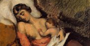 Paul Cézanne, Hortense alăptând- 1872