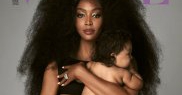Prima poză cu fiica lui Naomi Campbell