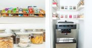 Kim și-a dorit o cămară minimalistă și bine organizată, în care să existe un loc pentru fiecare lucru
