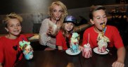 Britney Spears cu fii ei