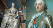 Madame de Pompadour și Ludovic al XV-lea al Franței 